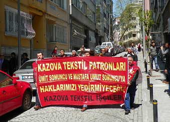kazova-eylemcilerden