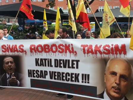 sivas katliami hamburgta protesto
