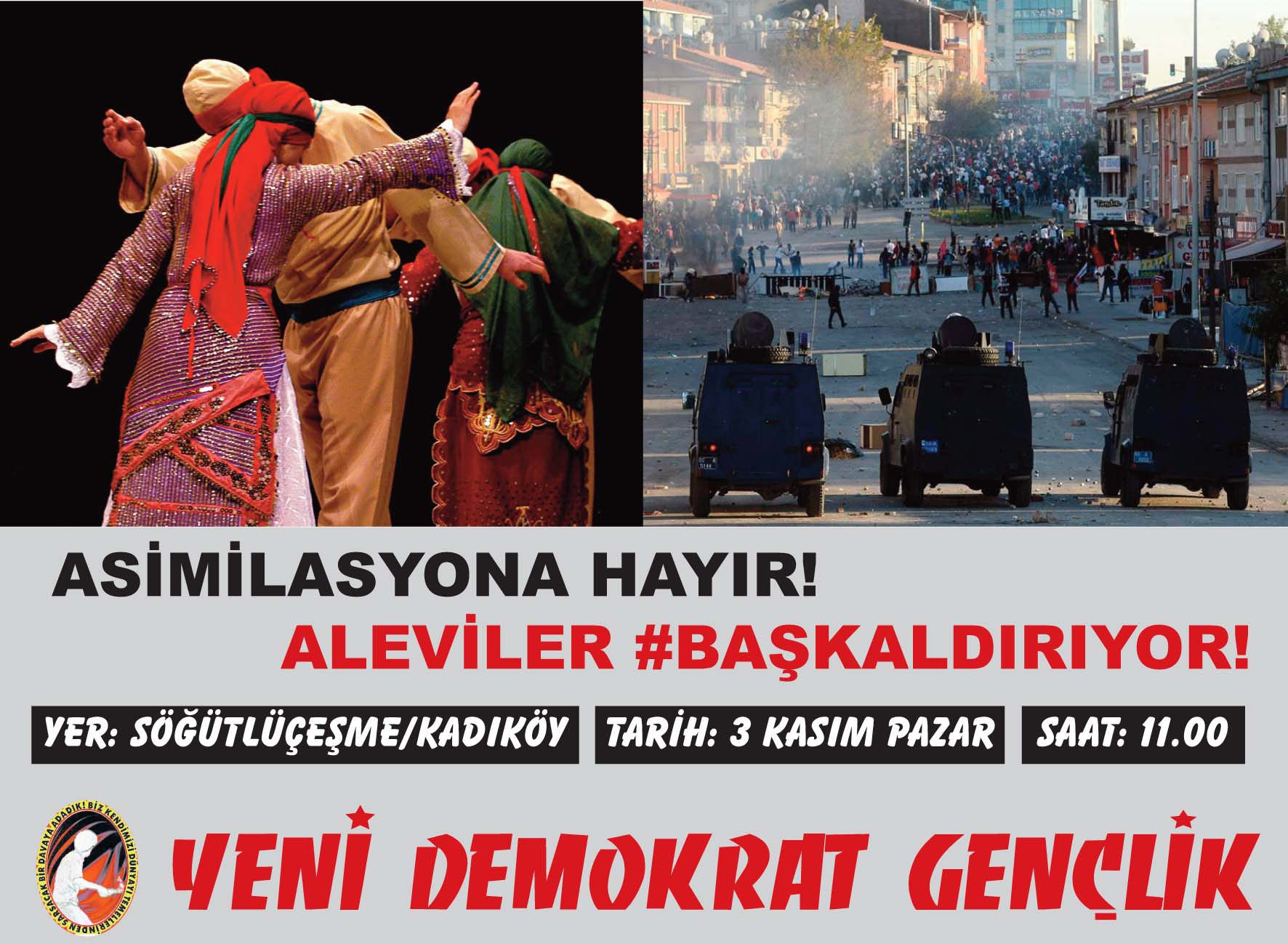 alevi mitingine cagri ydg